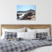Licht huis - Mossel Bay Canvas Afdruk (Insitu (Slaapkamer))