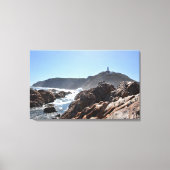Licht huis - Mossel Bay Canvas Afdruk (Voorkant)