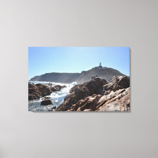 Licht huis - Mossel Bay Canvas Afdruk