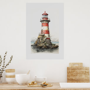 Licht huis Poster
