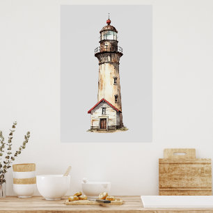 Licht huis Poster