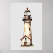 Licht huis Poster (Voorkant)