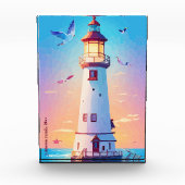 Licht Huis Tafelblad Decor Fotoblokken (Voorkant)