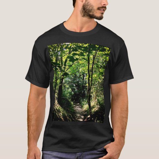 Licht, in de bomen t-shirt (Voorkant)