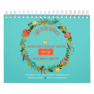 Licht in de donkerheid Christelijke Manuscript 202 Kalender