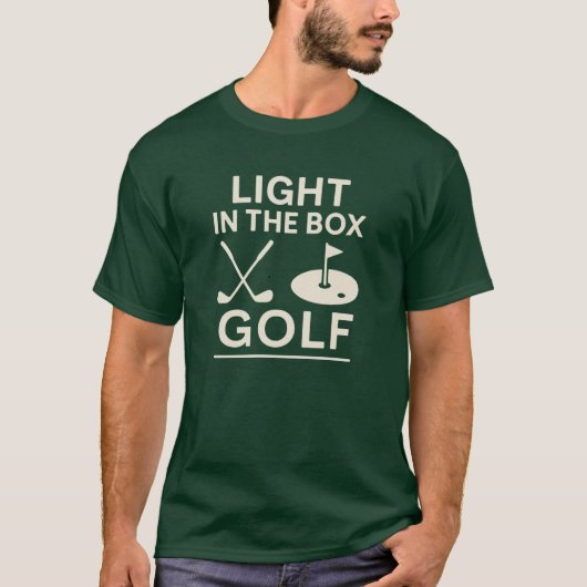 Licht in de doos Golf Shirt Stijlvol voor golfers (Voorkant)
