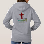 Licht in de kribbe hoodie (Achterkant)