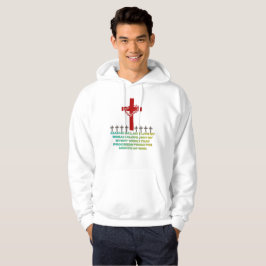 Licht in de kribbe hoodie