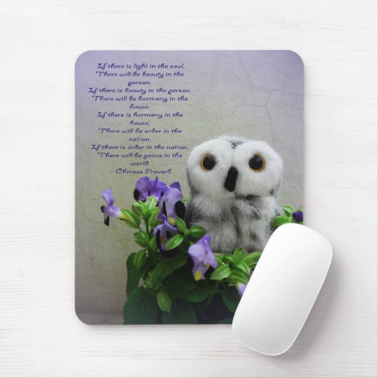 Licht in de sol muismat (Met muis)