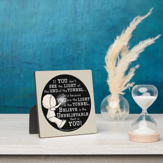 Licht in de tunnel fotoplaat (Insitu)