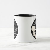 Licht in de tunnel mok (Midden)