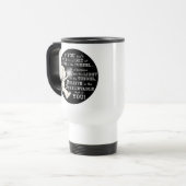 Licht in de tunnel reisbeker (Voorkant links)