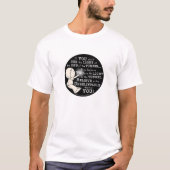 Licht in de tunnel t-shirt (Voorkant)