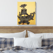 Licht in de vorm van een boot canvas afdruk (Insitu (Slaapkamer))