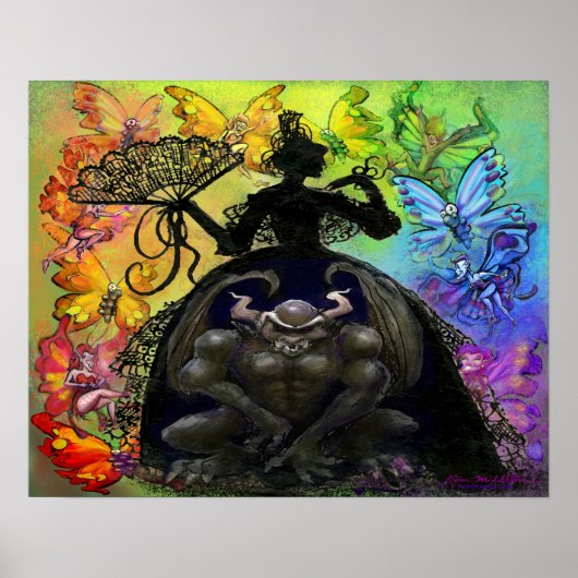 Licht in donker poster (Voorkant)