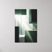 Licht in Geometrie Canvas Afdruk (Voorkant)