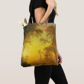 Licht in het bos tote bag (Dichtbij)