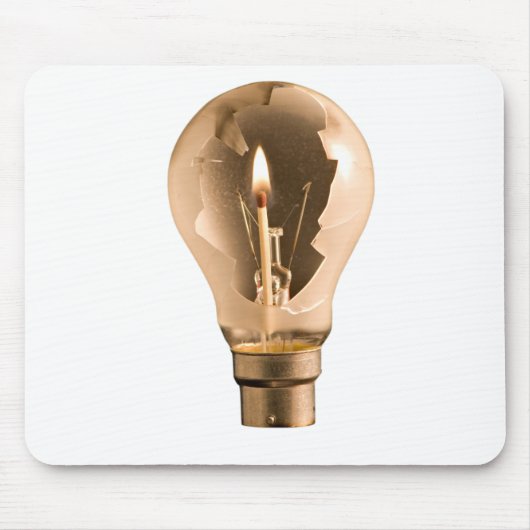 Licht in het donker muismat (Voorkant)