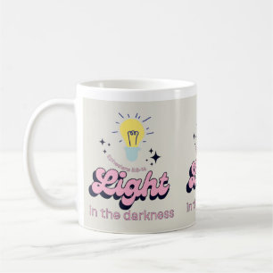 Licht in het duister/Mok/Geloof/Christelijk/Mok Koffiemok