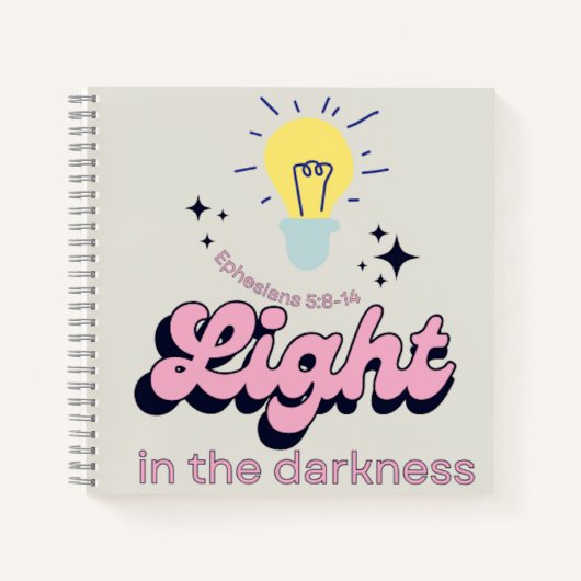 Licht in het duister Notitieboek / Journal (Voorkant)