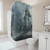 Licht in het gordijn van de toren (In situ)