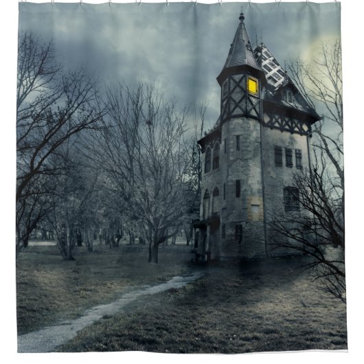 Licht in het gordijn van de toren (Voorkant)