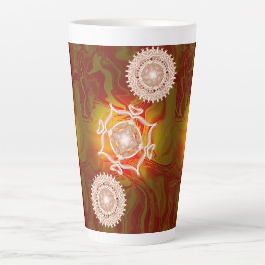 Licht in mijn hart latte mok (Voorkant)