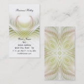 Licht in Weave-kaart Visitekaartje (Voorkant / Achterkant)