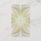 Licht in Weave-kaart Visitekaartje (Achterkant)