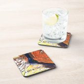 Licht is het leven - de Beach grot aan Zee Bier Onderzetter (Rechterzijde)