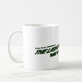 Licht is mijn redder geworden - Groen Koffiemok