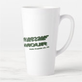 Licht is mijn redder geworden - Groen Latte Mok (Rechts)