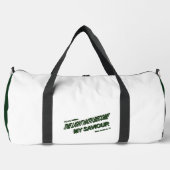 Licht is mijn redder geworden - Groen Plunjezak (Voorkant)