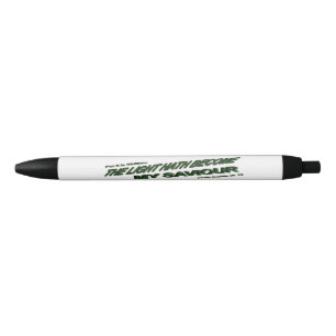 Licht is mijn redder geworden - Groen Zwarte Inkt Pen