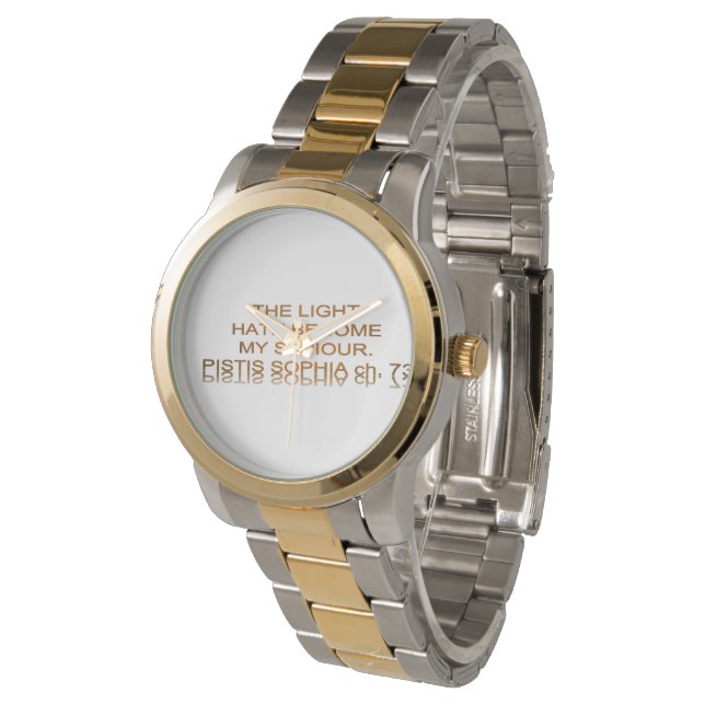 Licht is mijn redder geworden horloge (Gekanteld)