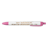 Licht is mijn redder geworden zwarte inkt pen (Bodem)