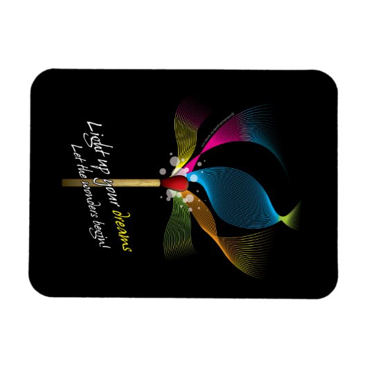 Licht je dromen op magneet (Horizontaal)