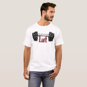 Licht je zelfs af. t-shirt (Voorkant volledig)