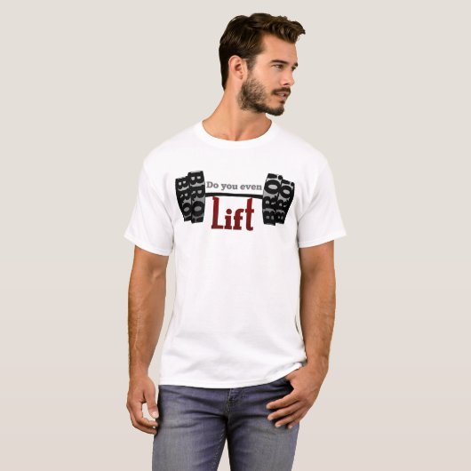 Licht je zelfs af. t-shirt (Voorkant volledig)