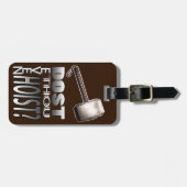 Licht je zelfs op? bagagelabel (Voorkant horizontaal)