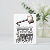 Licht je zelfs op? briefkaart (Staand voorkant)