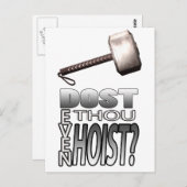 Licht je zelfs op? briefkaart (Voorkant / Achterkant)