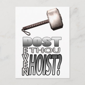 Licht je zelfs op? briefkaart