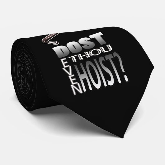 Licht je zelfs op? stropdas (Opgerold)