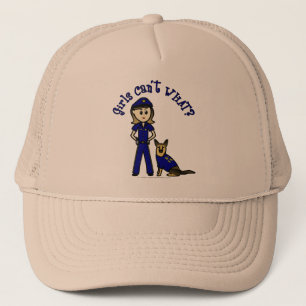 Licht K9 politiemeisje Trucker Pet