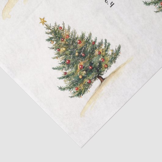 licht kerstboom tissuepapier (Detail)