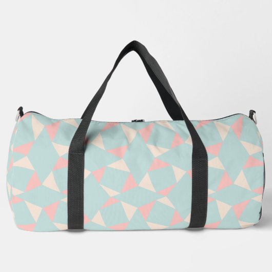 Licht Kleur Mozaïek Duffel Bag Plunjezak (Voorkant)