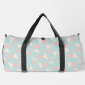 Licht Kleur Mozaïek Duffel Bag Plunjezak (Achterkant)