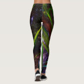 Licht komt naar het bos. leggings (Achterkant)