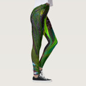 Licht komt naar het bos. leggings (Rechts)